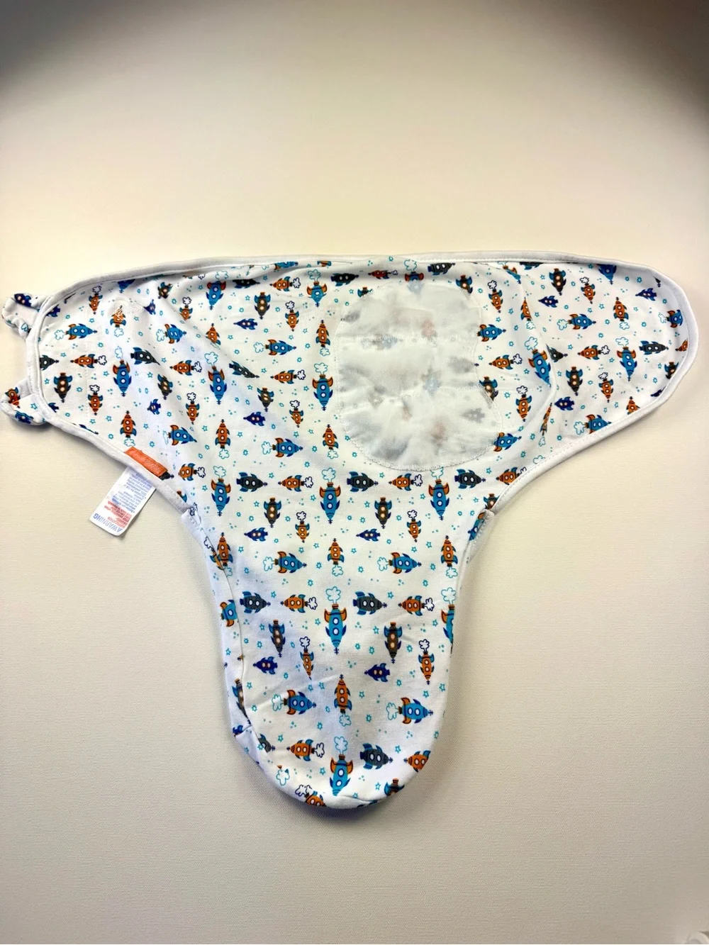 Swaddle Me Space Rocket Sleep Sack  Print Infant Baby Infant Baby Large Cotton